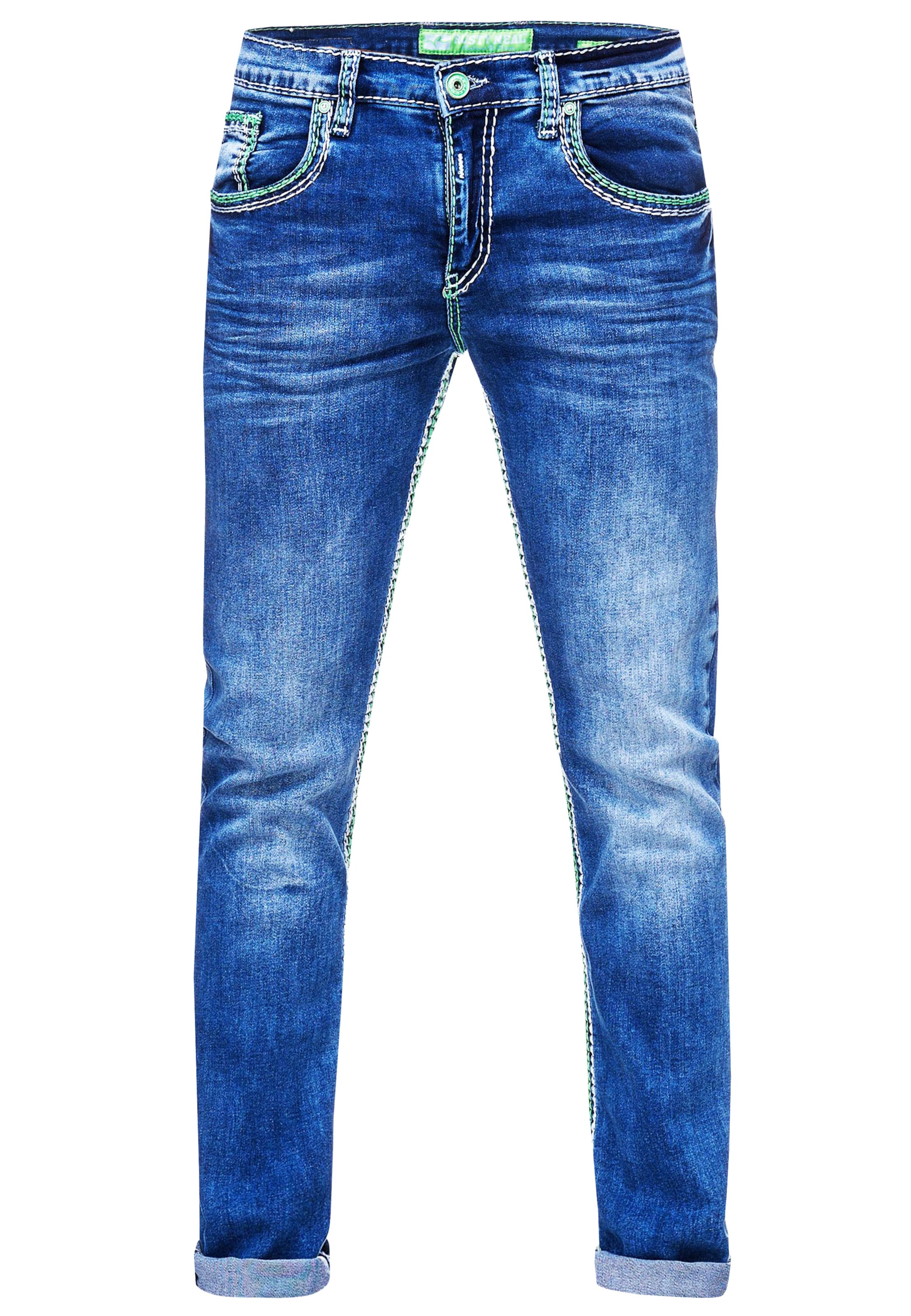 Rusty Neal Regular Jeans 'LEVIN 2' in Blau: Vorderseite