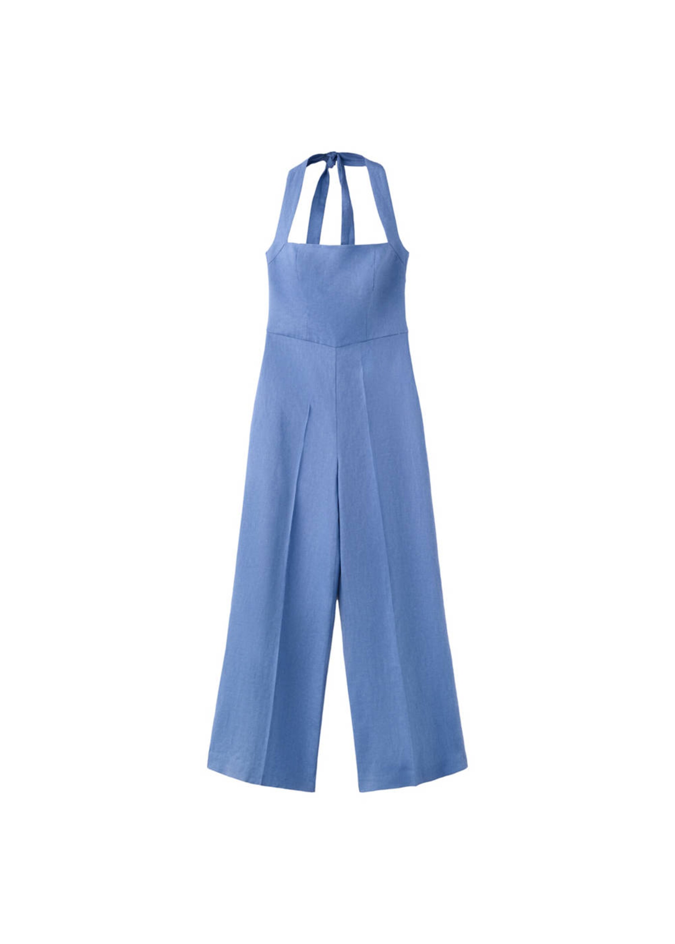 MANGO Jumpsuit in XL in blau, Produktansicht
