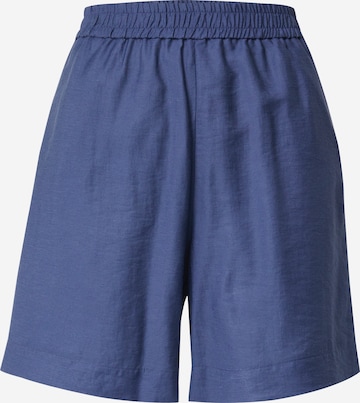 mėlyna MSCH COPENHAGEN Laisvas Kelnės 'Disa': priekis