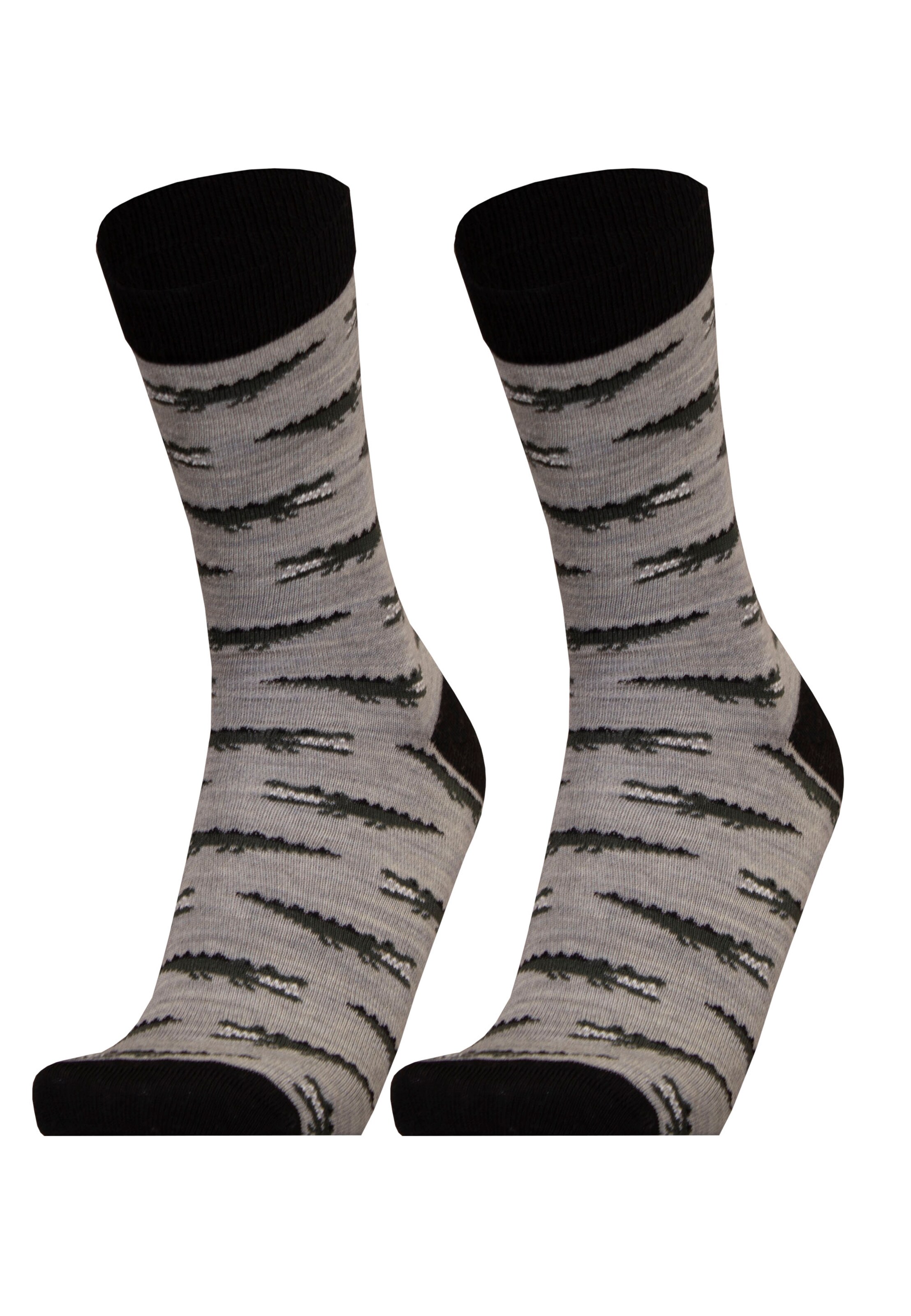UphillSport Socks 'CROCODILE' in Grey
