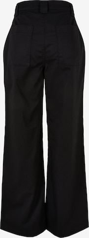 Urban Classics Wide Leg Hose in Schwarz