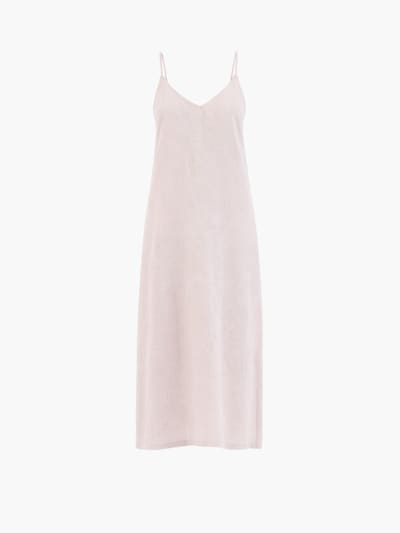 AmourLinen Jurk 'Jakarta' in de kleur Crème, Productweergave