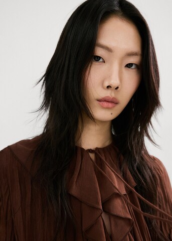 MANGO Bluse ceci in Braun