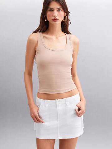 Haut Grimelange en beige