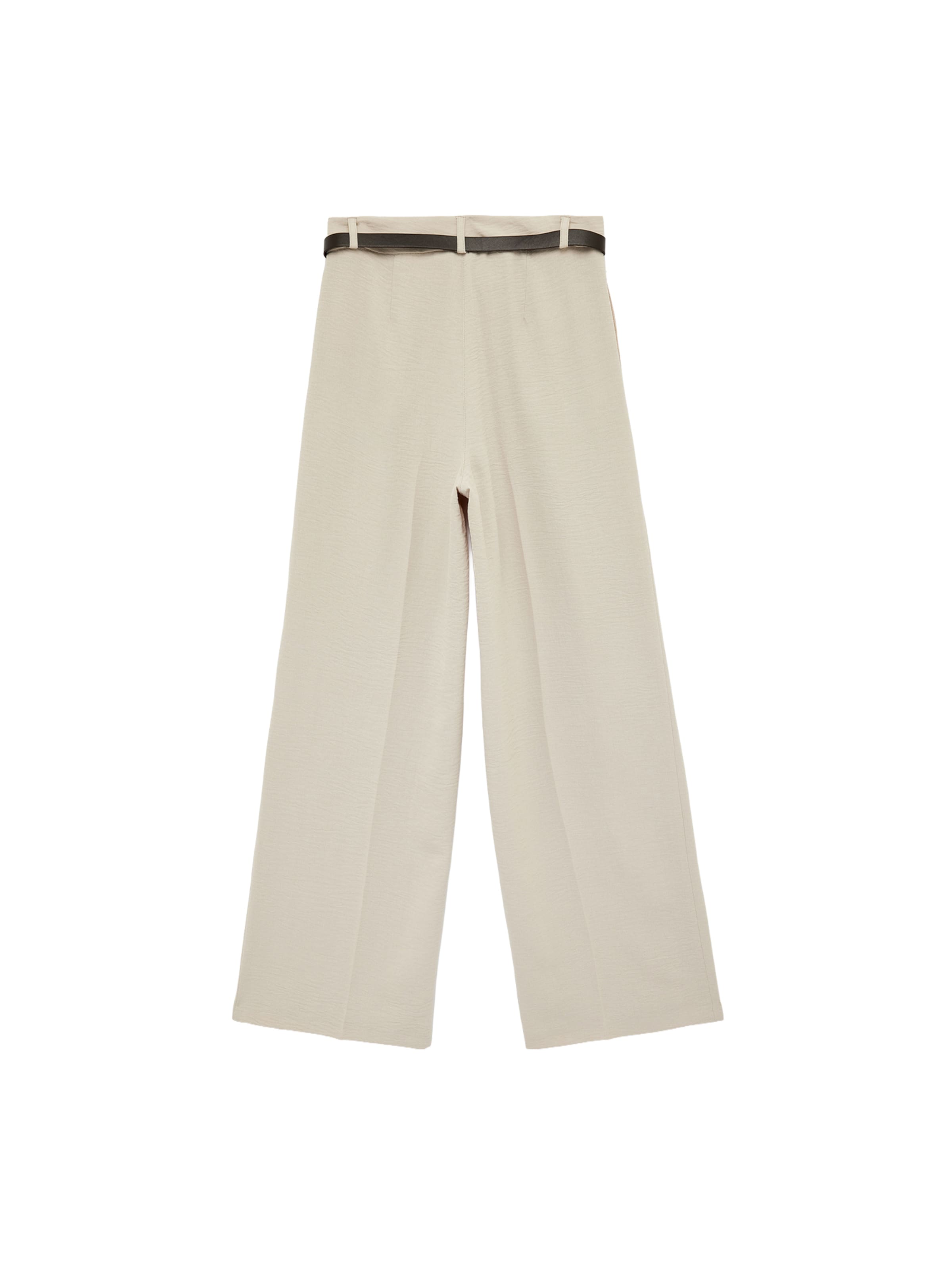 Koton Wide leg Pleat-front trousers in Beige