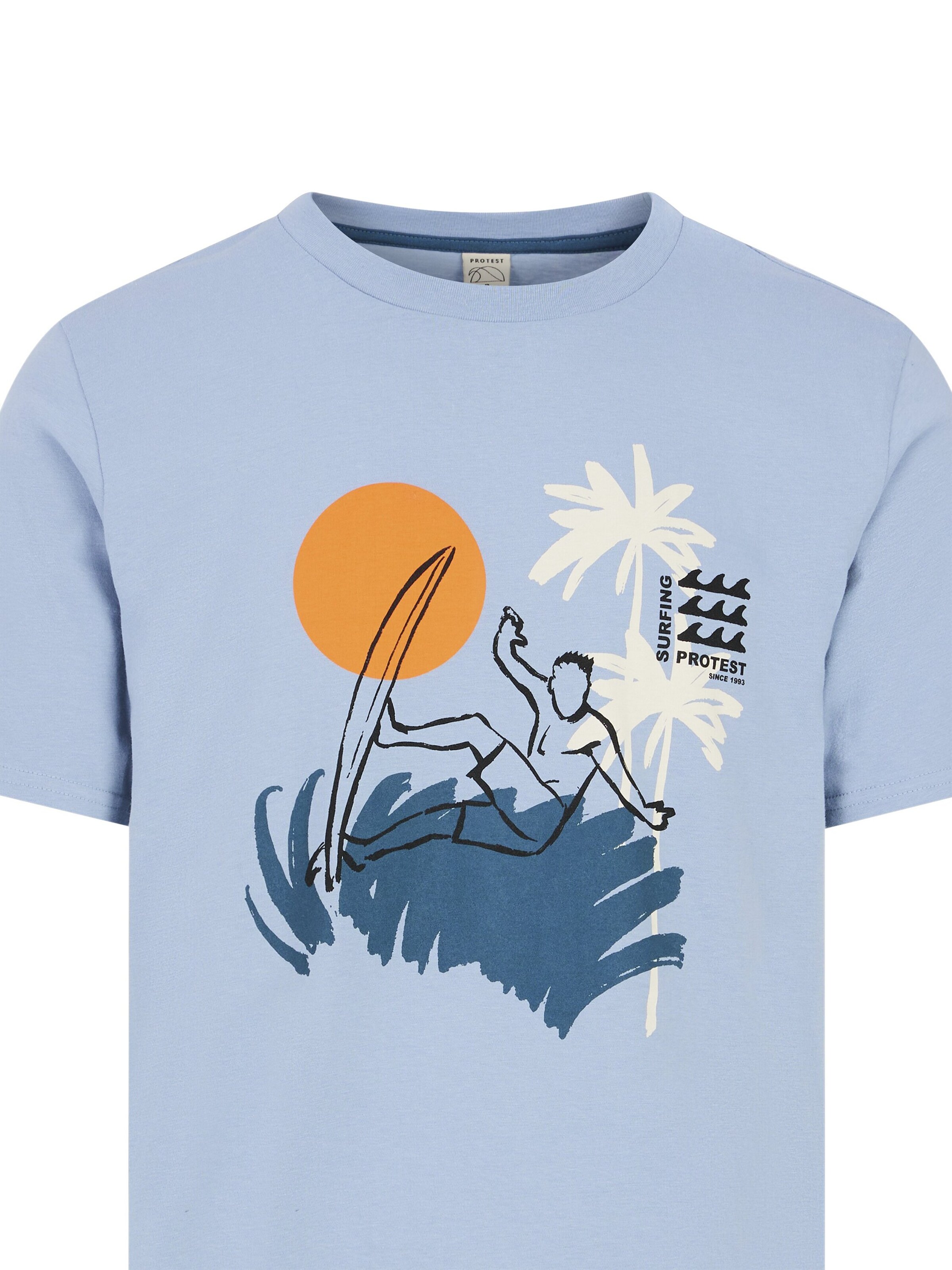 PROTEST Shirt 'PRTRodas' in Blue