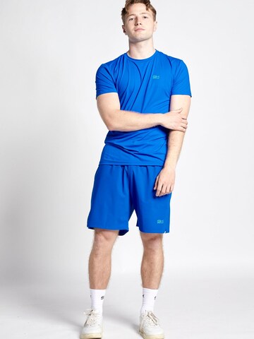 SPORTKIND Regular Workout Pants 'Performance' in Blue