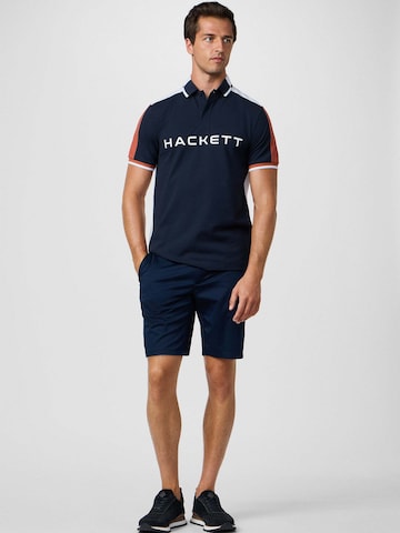 Hackett London Poloshirt in Blau