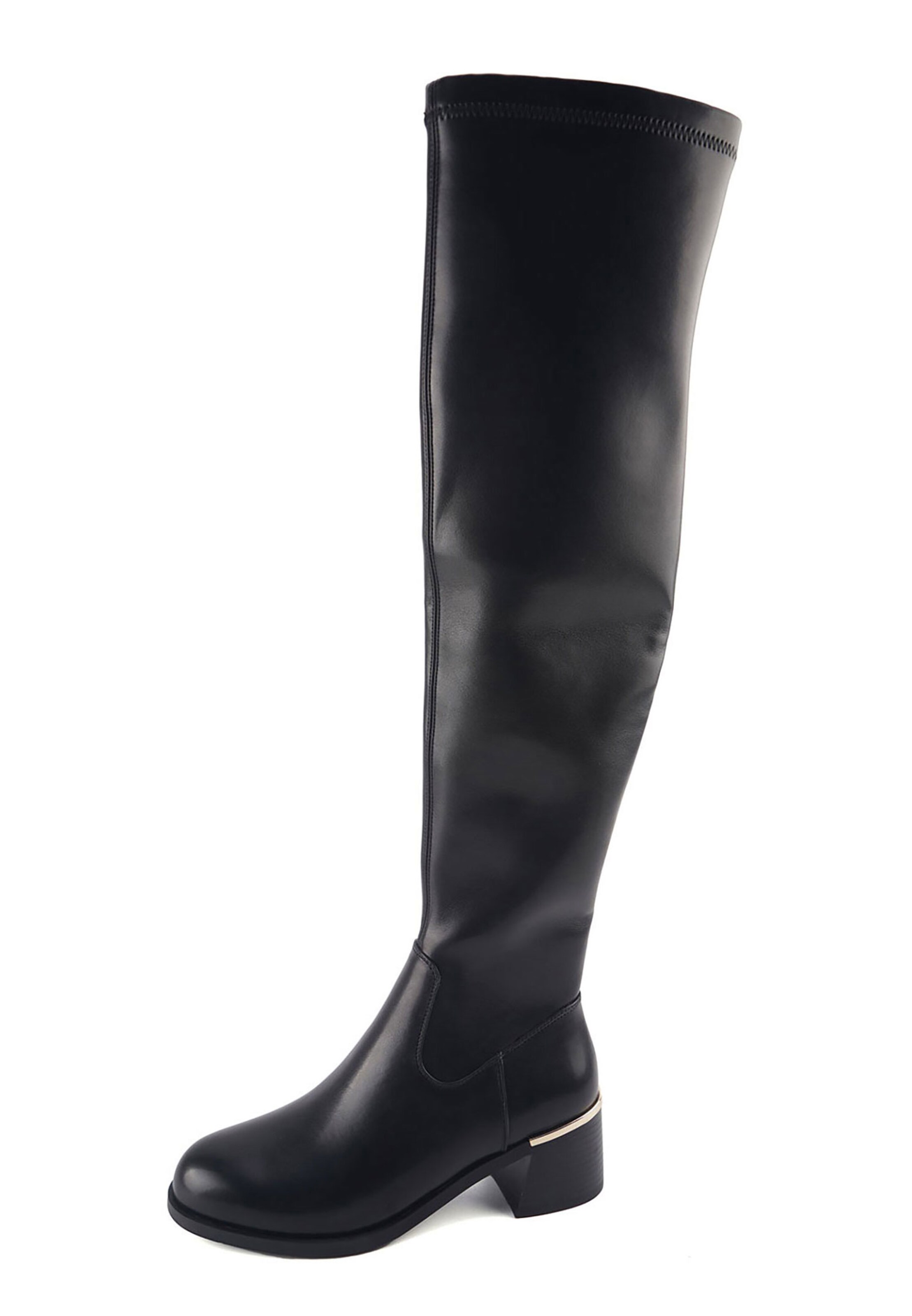 Chaussures Nine West En Cuir Noir - Talons Aiguilles - Taille UK 4 (US 6) - Occasion