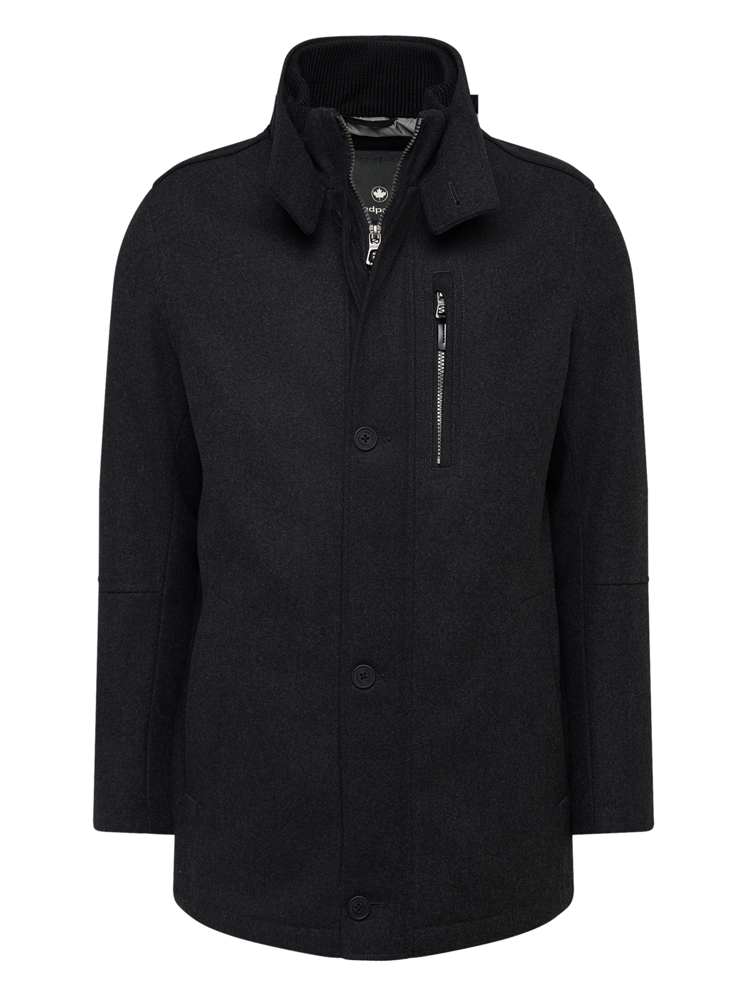 REDPOINT Winter Jacket 'GILL' in Black: front