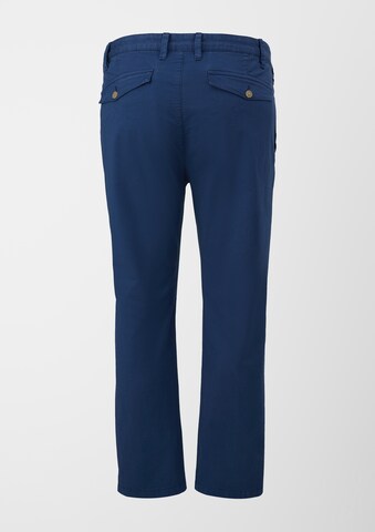 Effilé Pantalon à pince s.Oliver en bleu