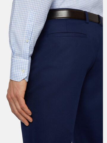 Boggi Milano Slim fit Overhemd in Blauw