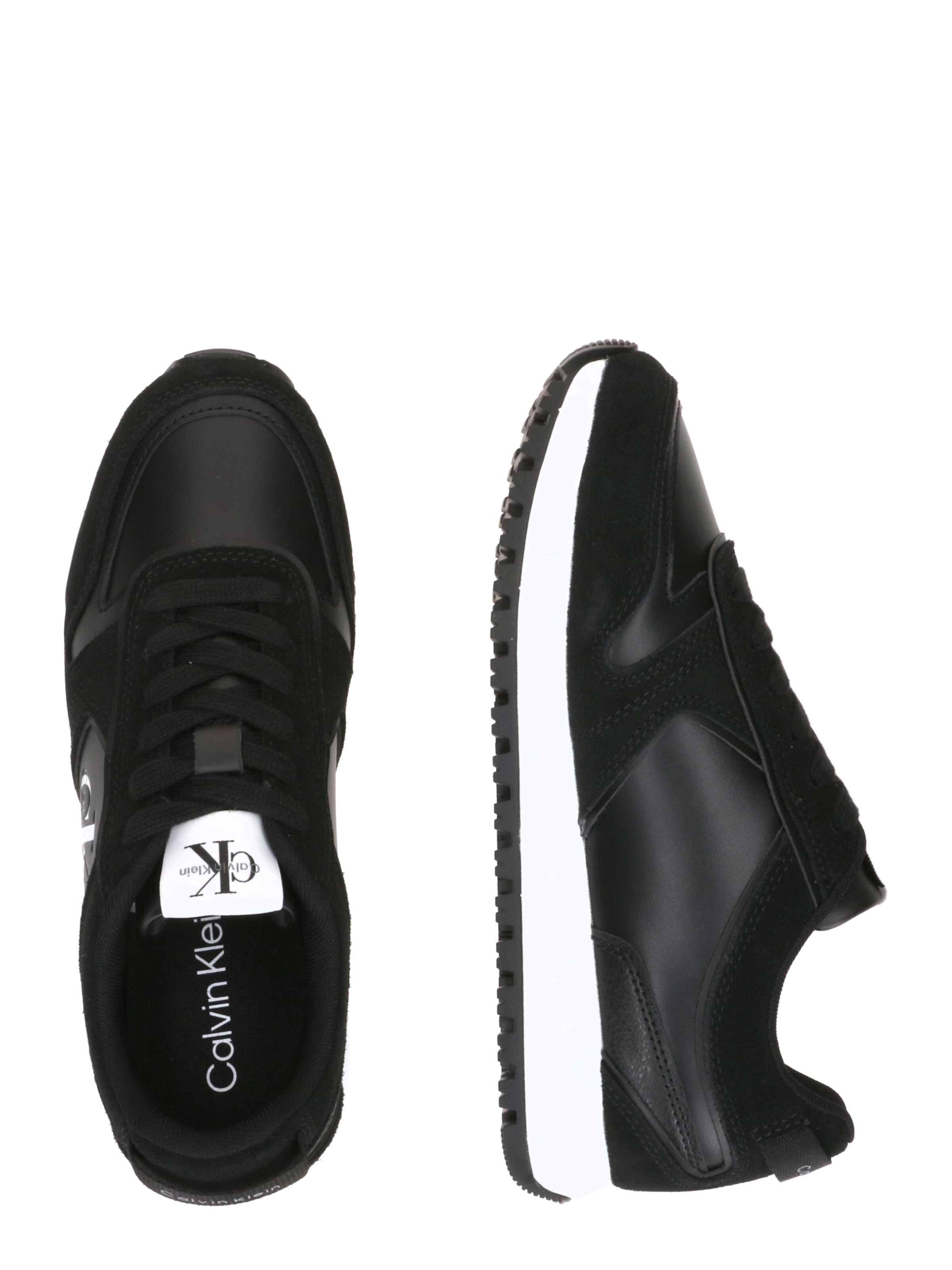 Calvin Klein Tenisky 'TOOTHY RUNNER' – černá