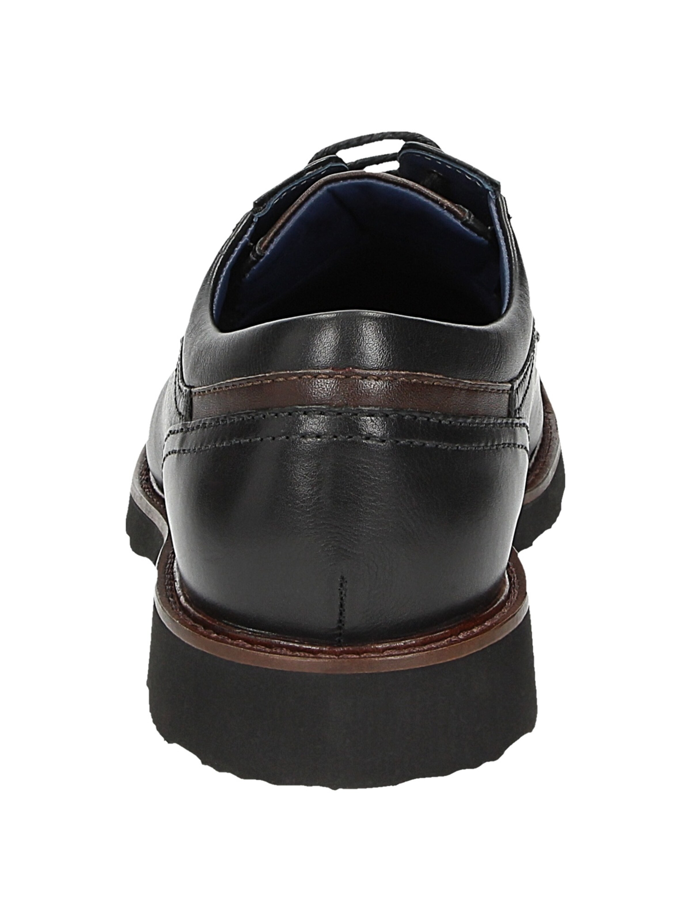 SIOUX Schnürschuh 'Dilip-716' in Schwarz