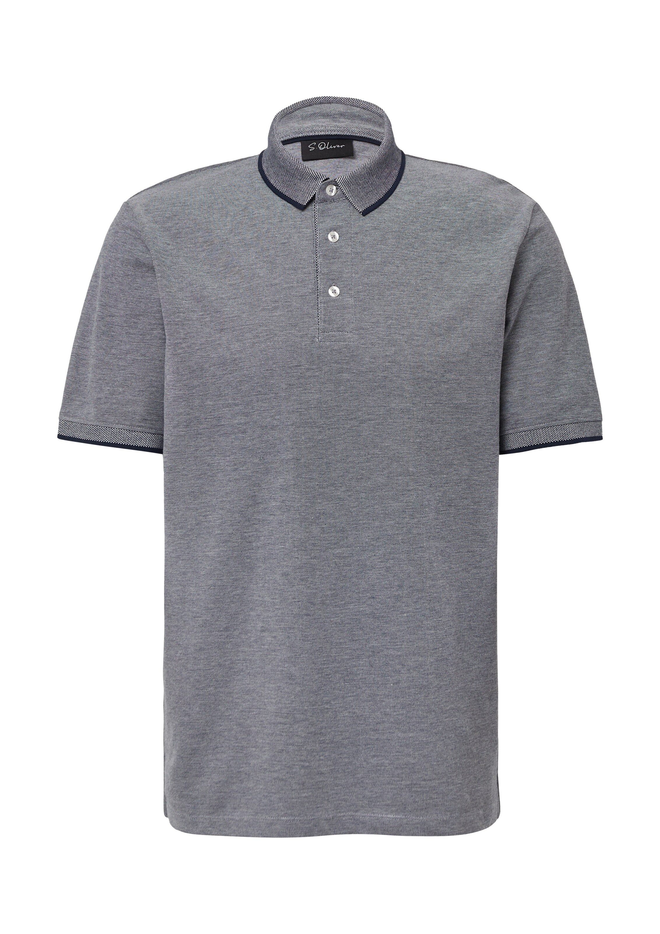 s.Oliver BLACK LABEL Shirt in Grau: Vorderseite