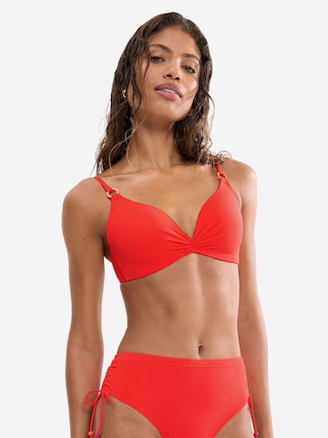 TRIUMPH Triangel Bikini-Top ' Red Label Mix & Match Summer ' in Orange: Vorderseite