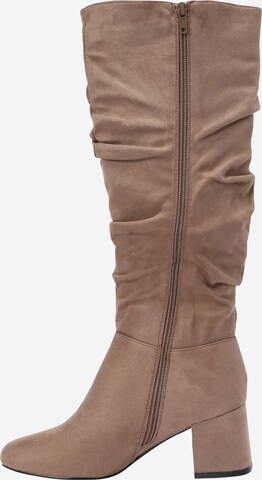 Dorothy Perkins Stiefel in Braun