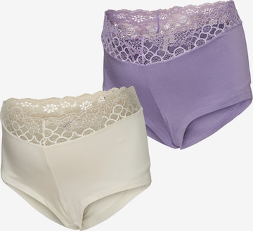 Slip 'Sidsel' MAMALICIOUS en violet : devant