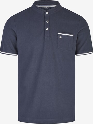 HECHTER PARIS Shirt in Blauw: voorkant