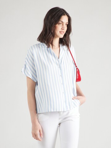 BONOBO - Blusa en azul: frente