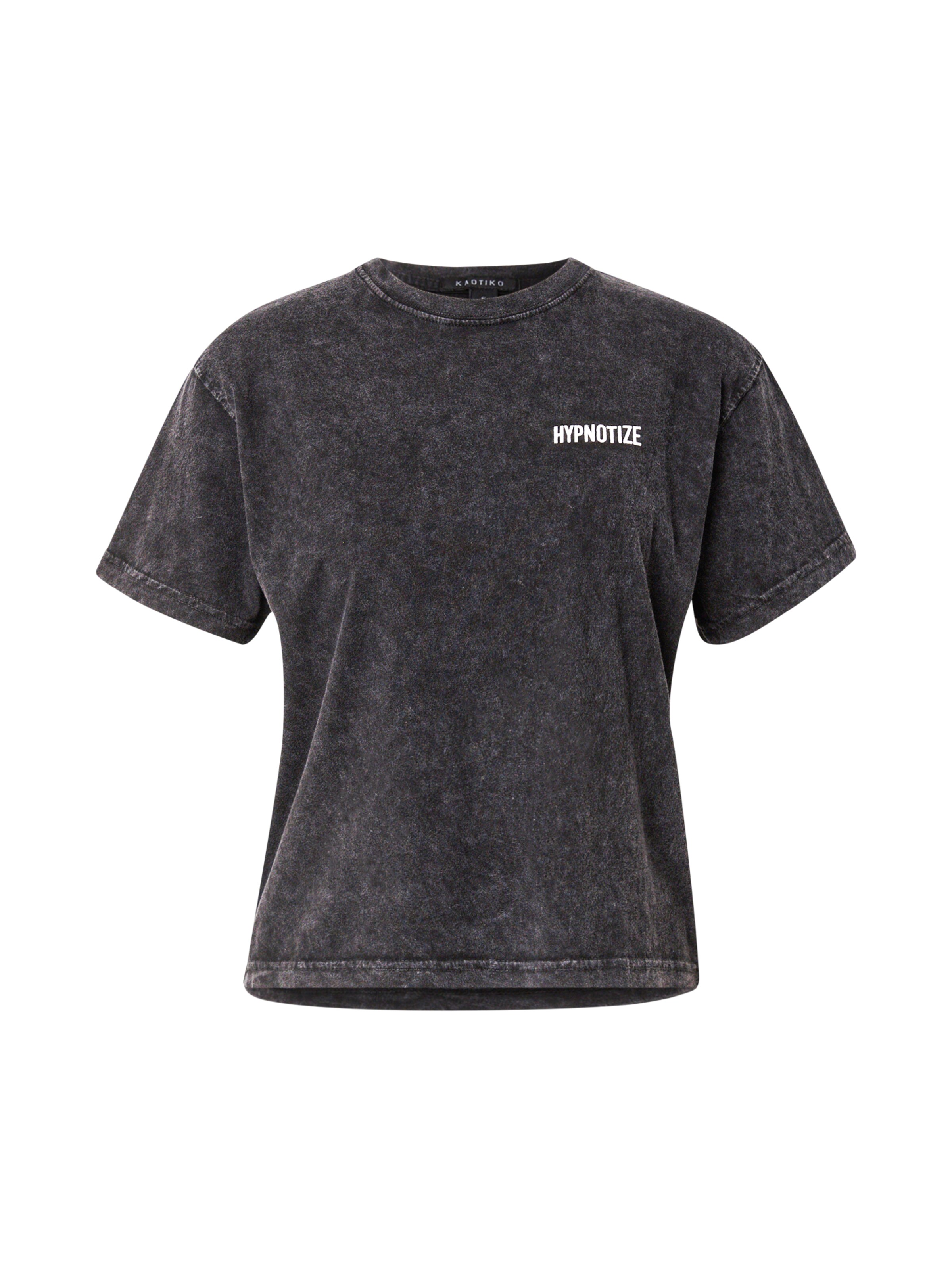 Kaotiko Shirt 'HYPNOTIZE' in Black: front