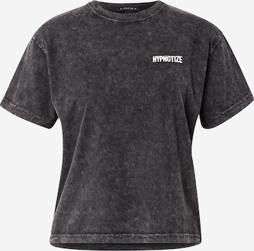 juoda Kaotiko Marškinėliai 'HYPNOTIZE': priekis