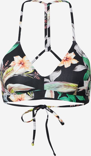 Hurley Athletic Bikini Top in Beige / Light blue / Green / Pink / Black, Item view