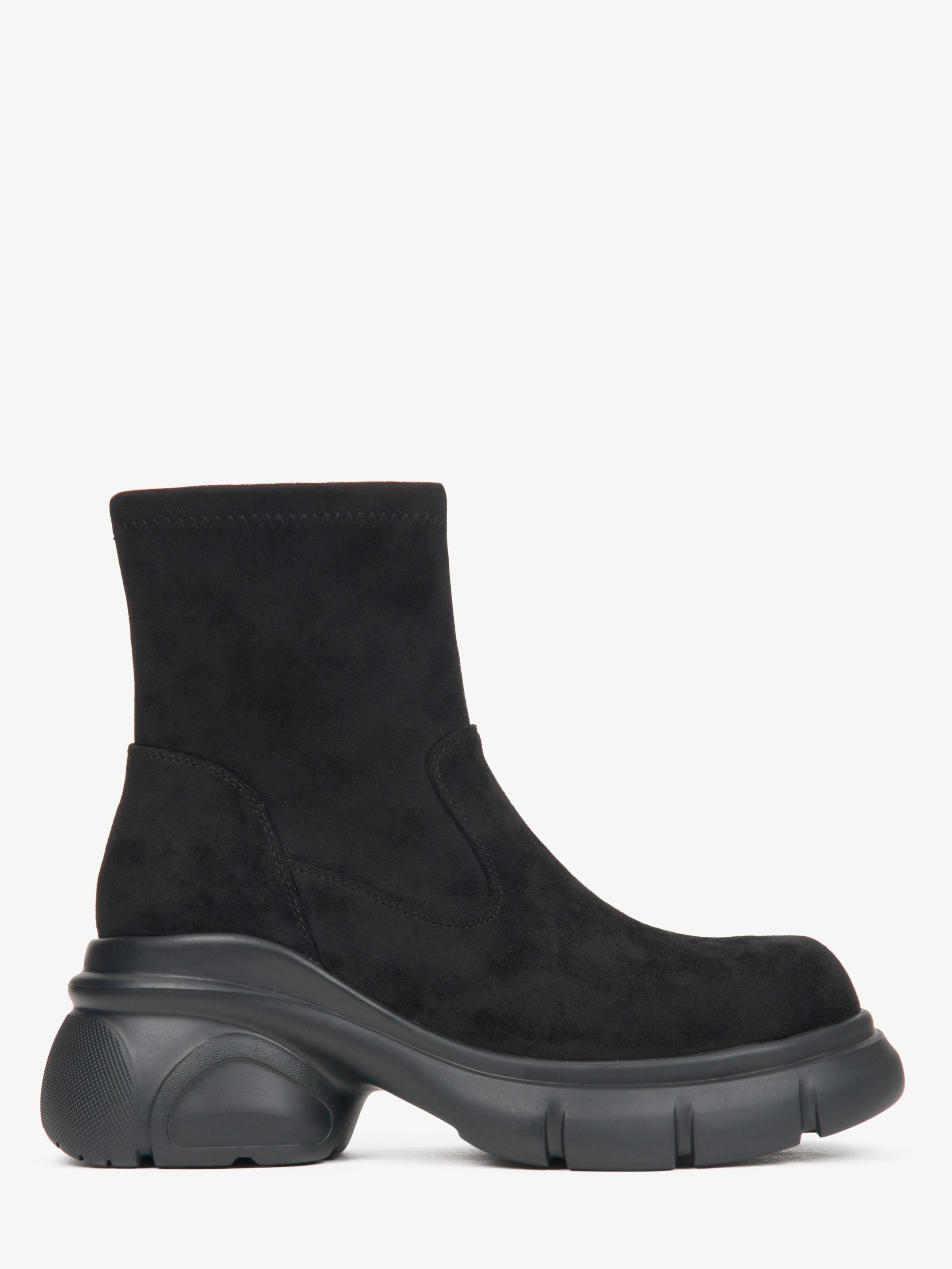 Estro - Botas Chelsea '681-15' en negro: frente