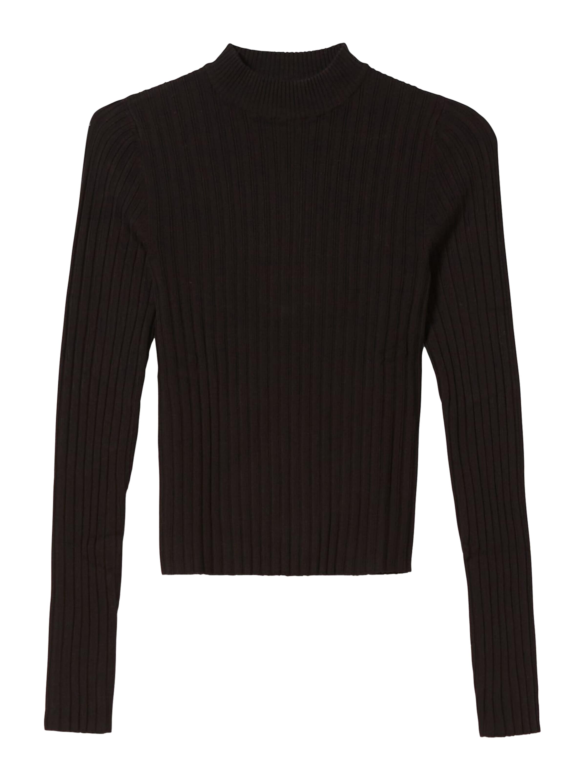 Bershka Sweater in Black: front