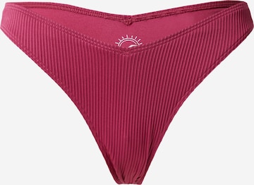 HOLLISTER Bikini Bottoms in Red: front