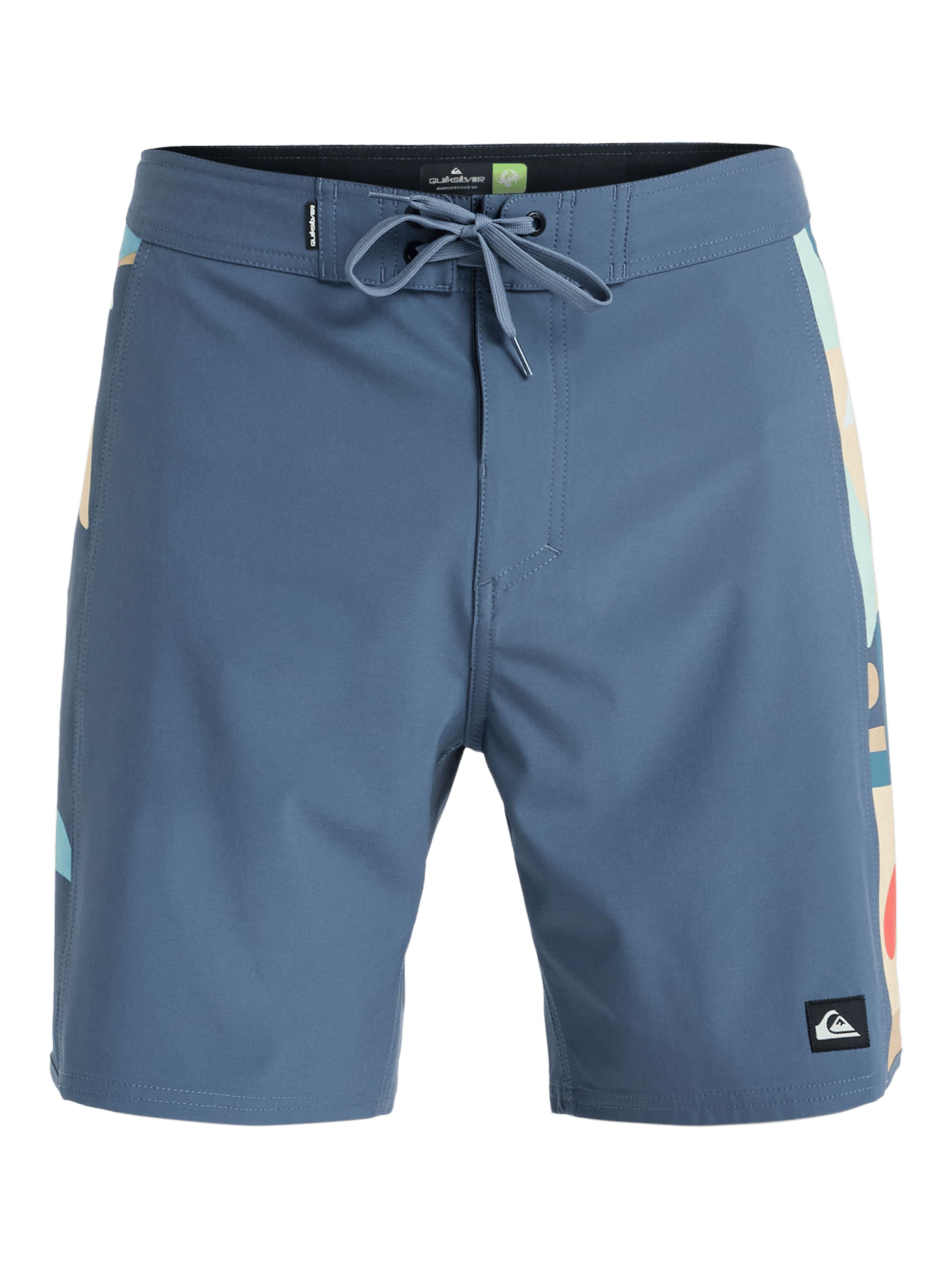 QUIKSILVER Boardshorts 'Arch' en bleu fumé / menthe / corail, Vue avec produit