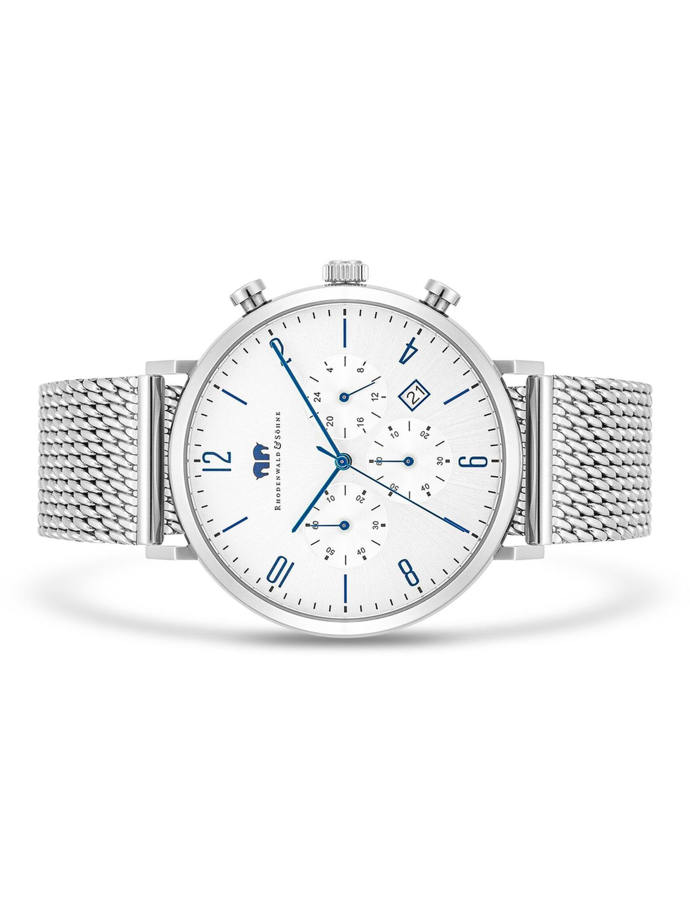 Rhodenwald & Söhne Аналоговые часы в Серебристый