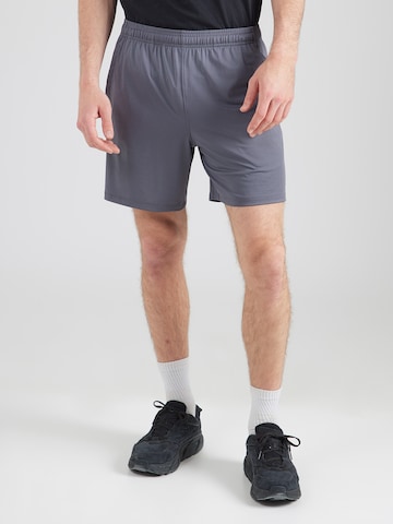 UNDER ARMOUR Loosefit Sportnadrágok 'Vent' - szürke: elől