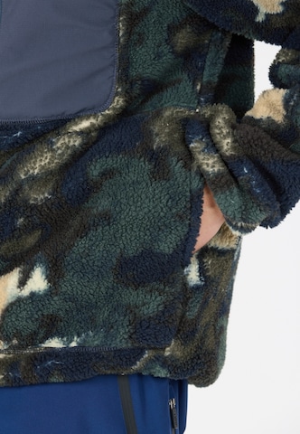 SLOPE Athletic fleece jacket 'Kendor' in Green