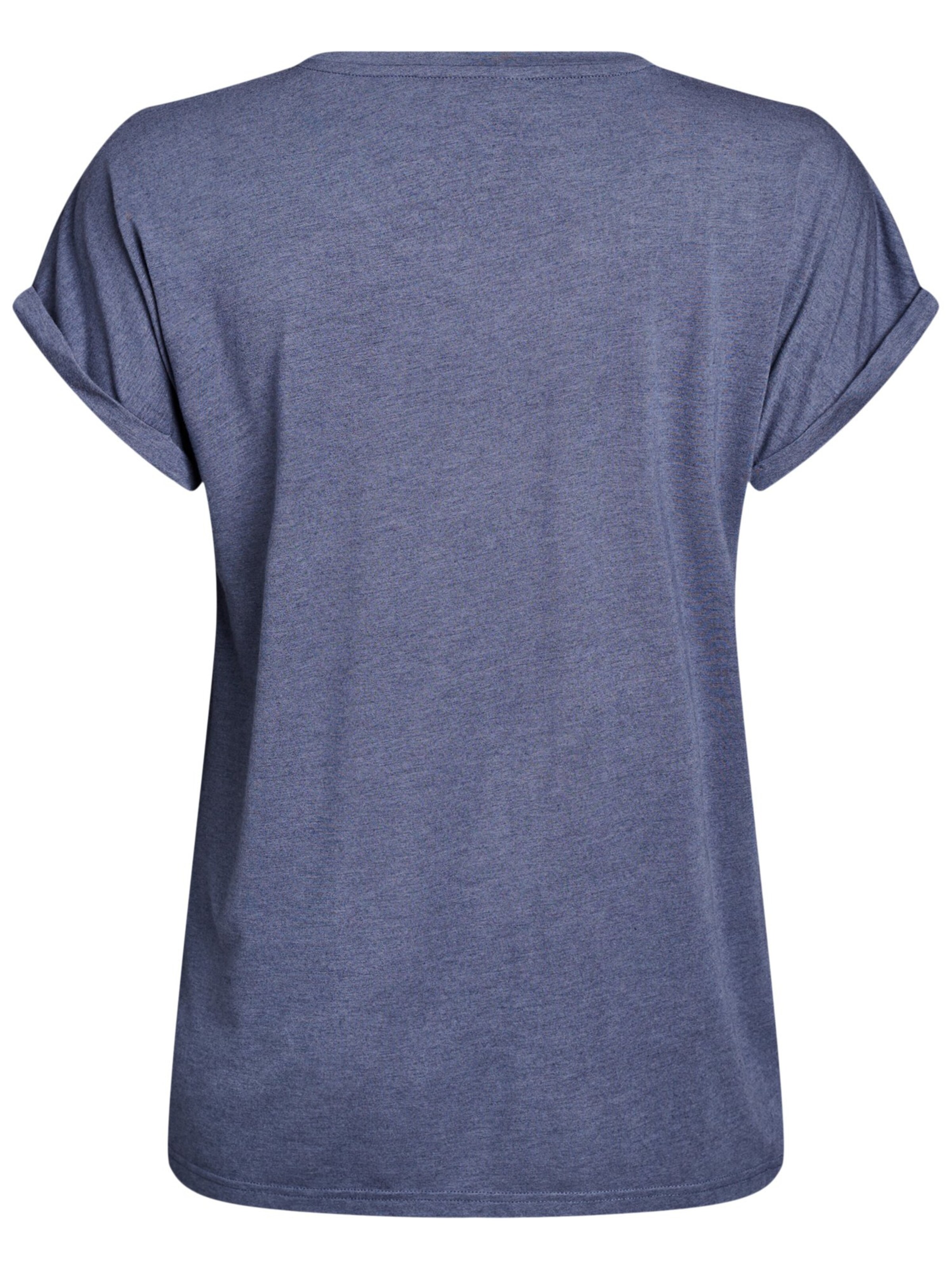 Zizzi Shirt 'MANNA' in Blue