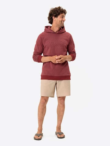 VAUDE Sportsweatshirt 'Mineo' in Rood