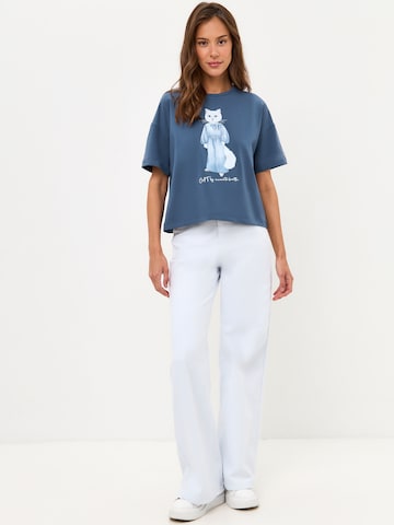 CAT by Maniita Lacitta Shirt in Blauw