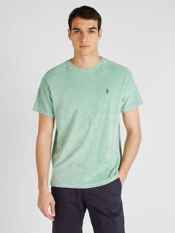 T-Shirt Polo Ralph Lauren en vert : devant