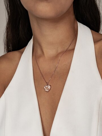 Hey Happiness - Cadena 'Cupid Heart Locket' en oro