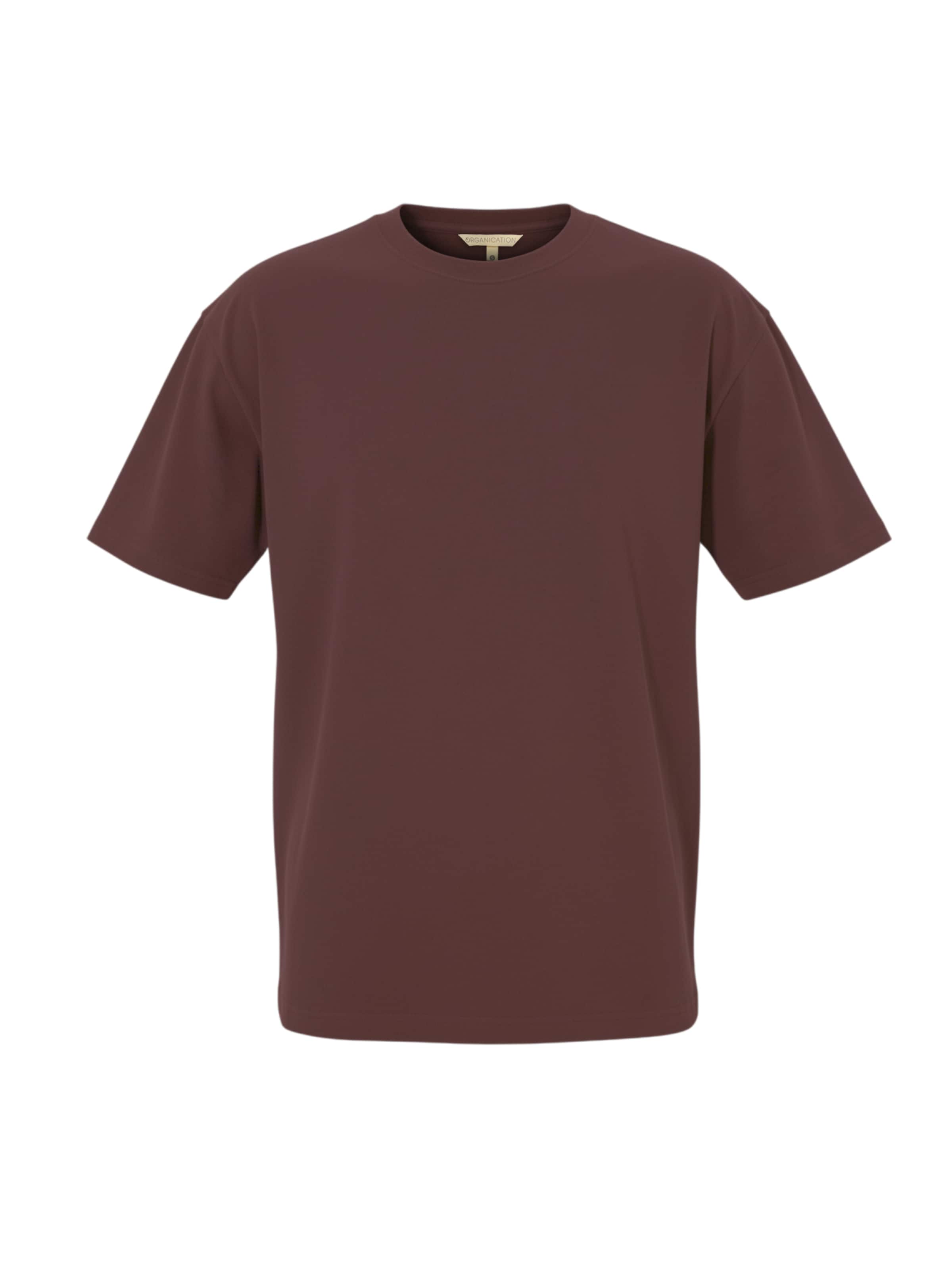Organication Shirt in Brown: front