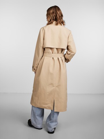 PIECES Between-seasons coat 'Taya' in Beige