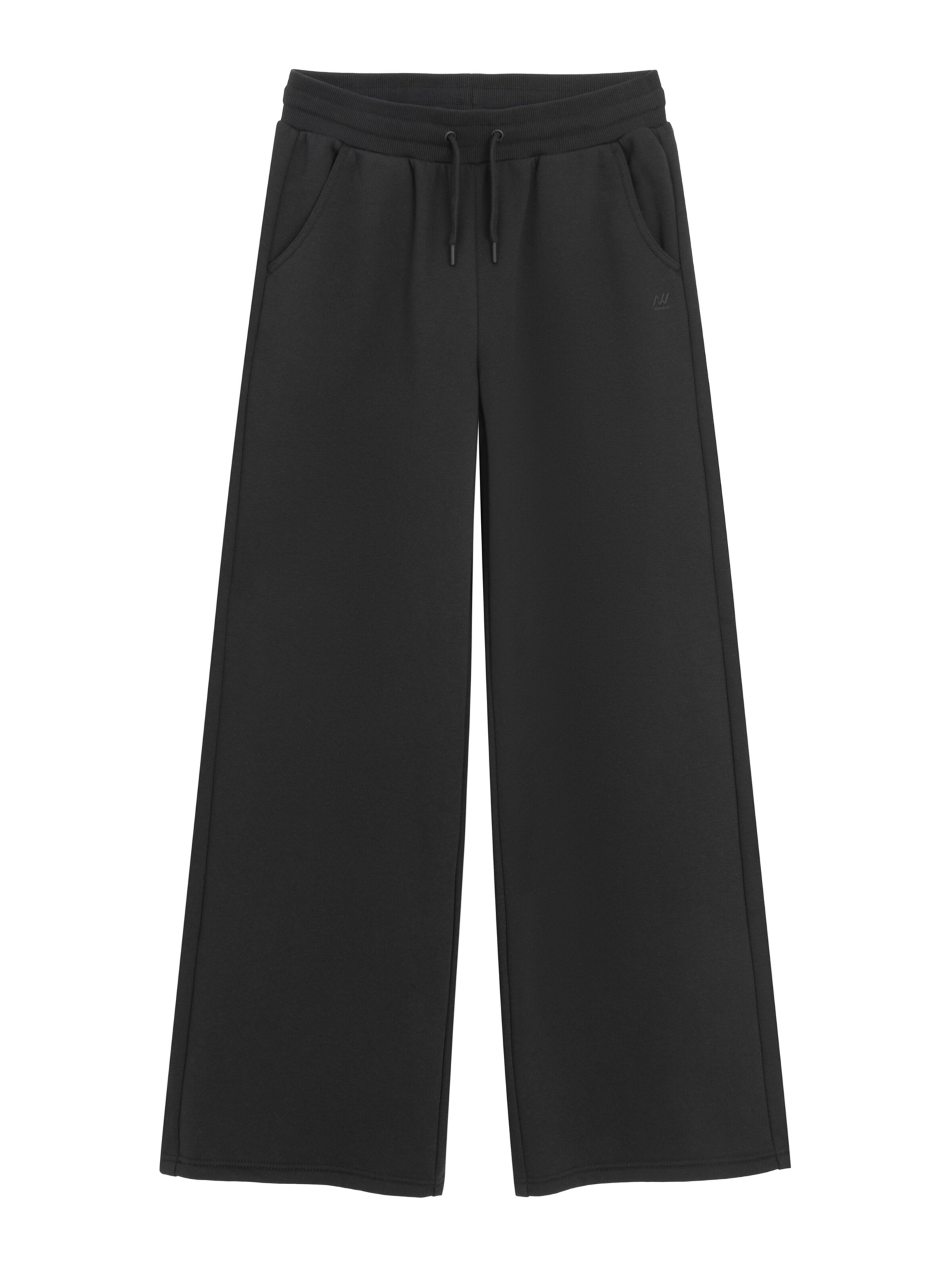 NoWear - Perna larga Calças em preto: frente