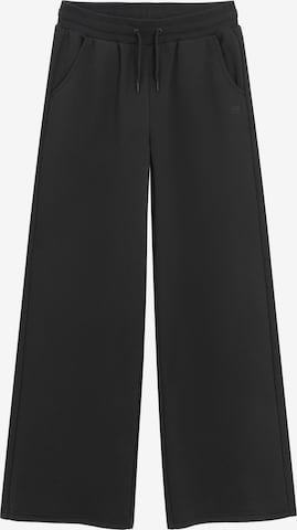 juoda NoWear Plačios klešnės Kelnės: priekis