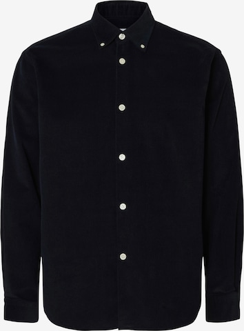 SELECTED Regular Fit Paita 'SLHDANNI' värissä sininen: etupuoli