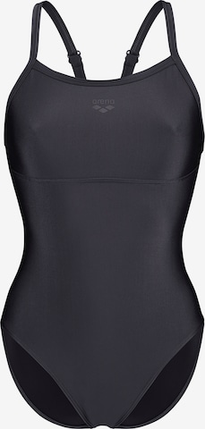 Bustier Maillot de bain sport 'LIGHTDROP' ARENA en noir : devant