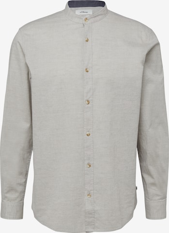 s.Oliver Overhemd in Groen: voorkant