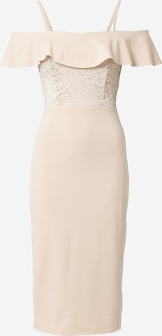 WAL G. Kleid 'EMAAN' in Beige: predná strana