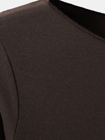 MANGO Tričko 'ANI' – hnědá