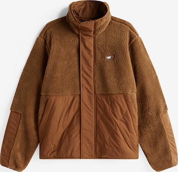 Tommy Jeans Демисезонная куртка 'ESSENTL' в Коричневый: спереди