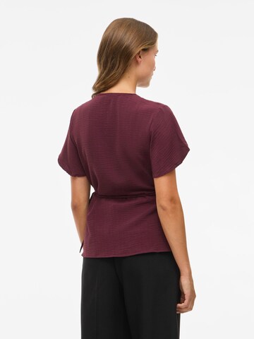 VILA Top 'VIOvie' in Red